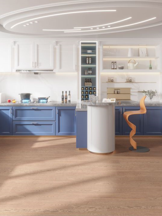 臻木VN1116石晶地板装修效果图